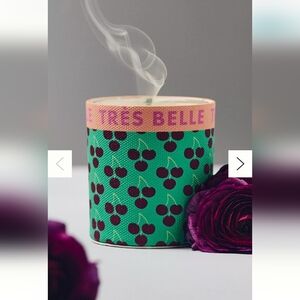 ❤️BUY 2 GET 1 FREE Emi Fruity Black Cherry & Tonka Glass Candle